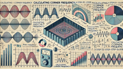 Which capacitors deal with corner frequency