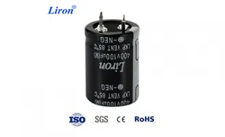 Snap-in capacitors