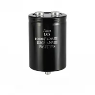 LGS 400v 10000uf 85℃ 2000 hours standard screw capacitor