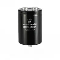 LPS 450v 5600uf 85℃ 2000 hours standard screw capacitor